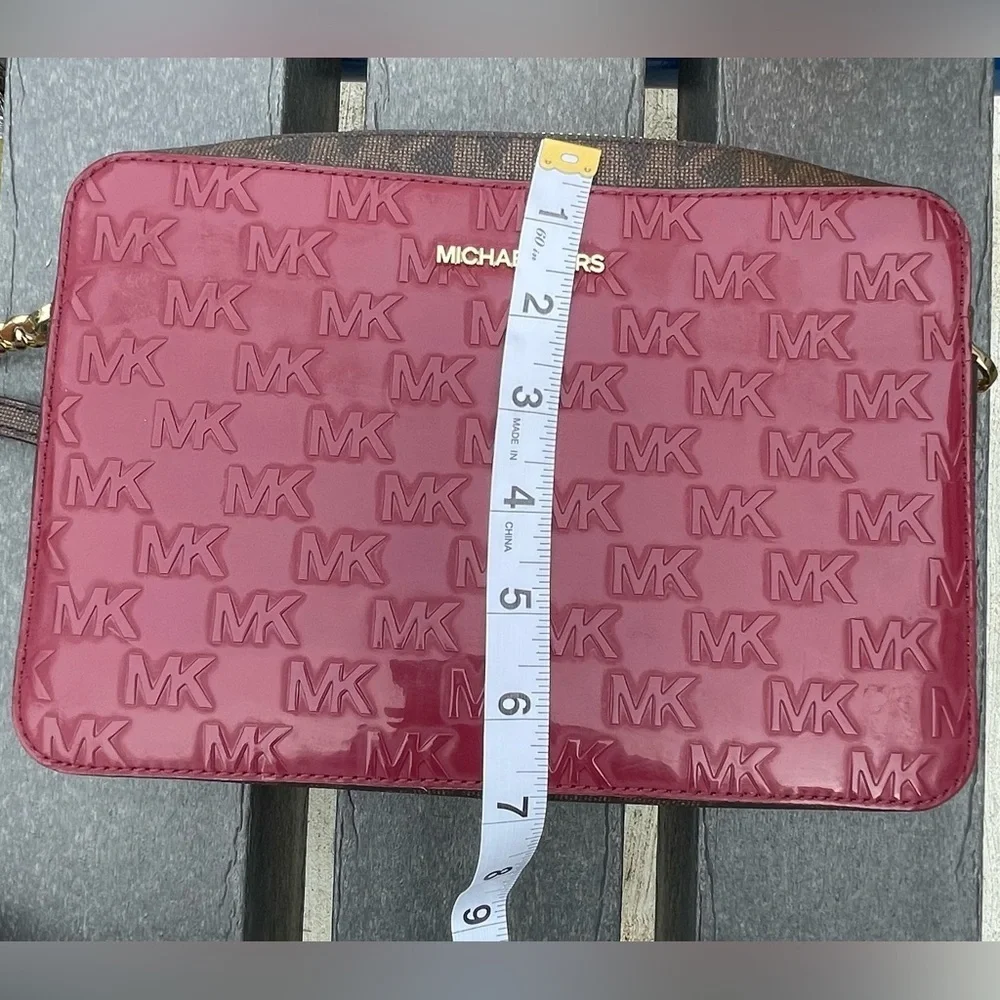 Michale Kors Bag,Michael Kors Burgundy Crossbody Bag